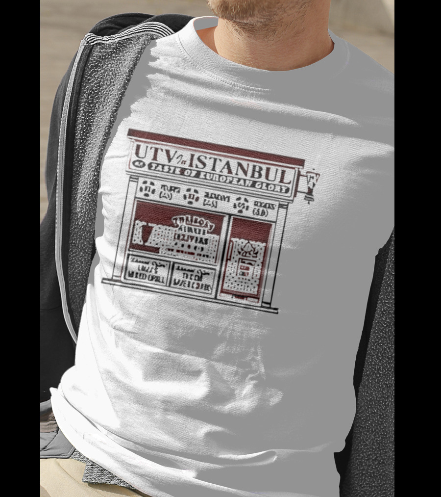 UTV Istanbul Taste Of European Glory Pizza Kebab Box Classic Snacks T-Shirt