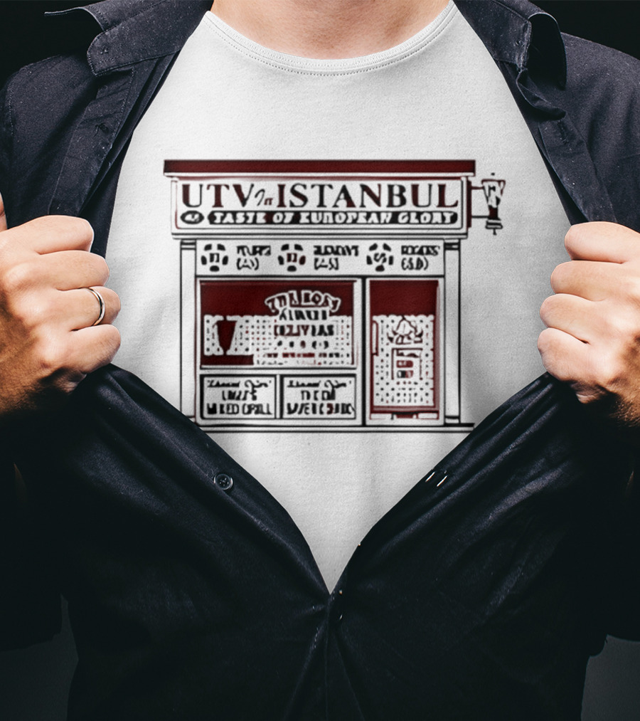 UTV Istanbul Taste Of European Glory Pizza Kebab Box Classic Snacks T-Shirt
