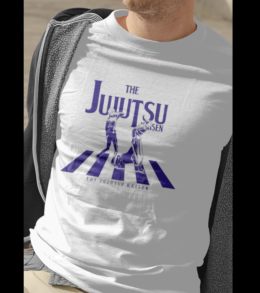 The Jujutsu Kaisen Frienda Satoru Gojo Suguru Abbey Road 2026 T-Shirt