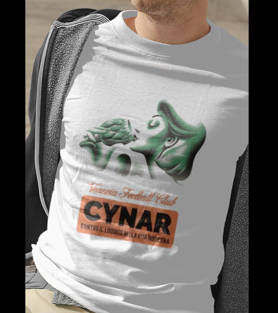 Venezia Football Club Cynar Contro Il Logorio Della Vita Moderna Artichoke Head T-Shirt