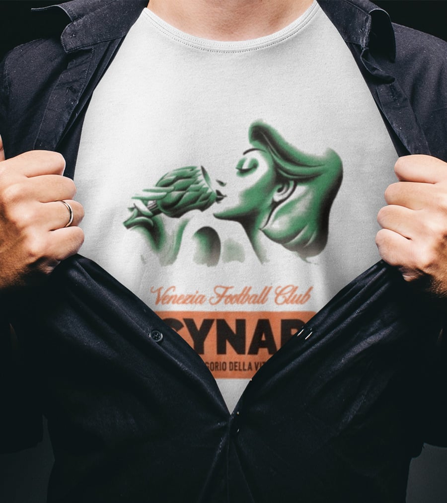 Venezia Football Club Cynar Contro Il Logorio Della Vita Moderna Artichoke Head T-Shirt