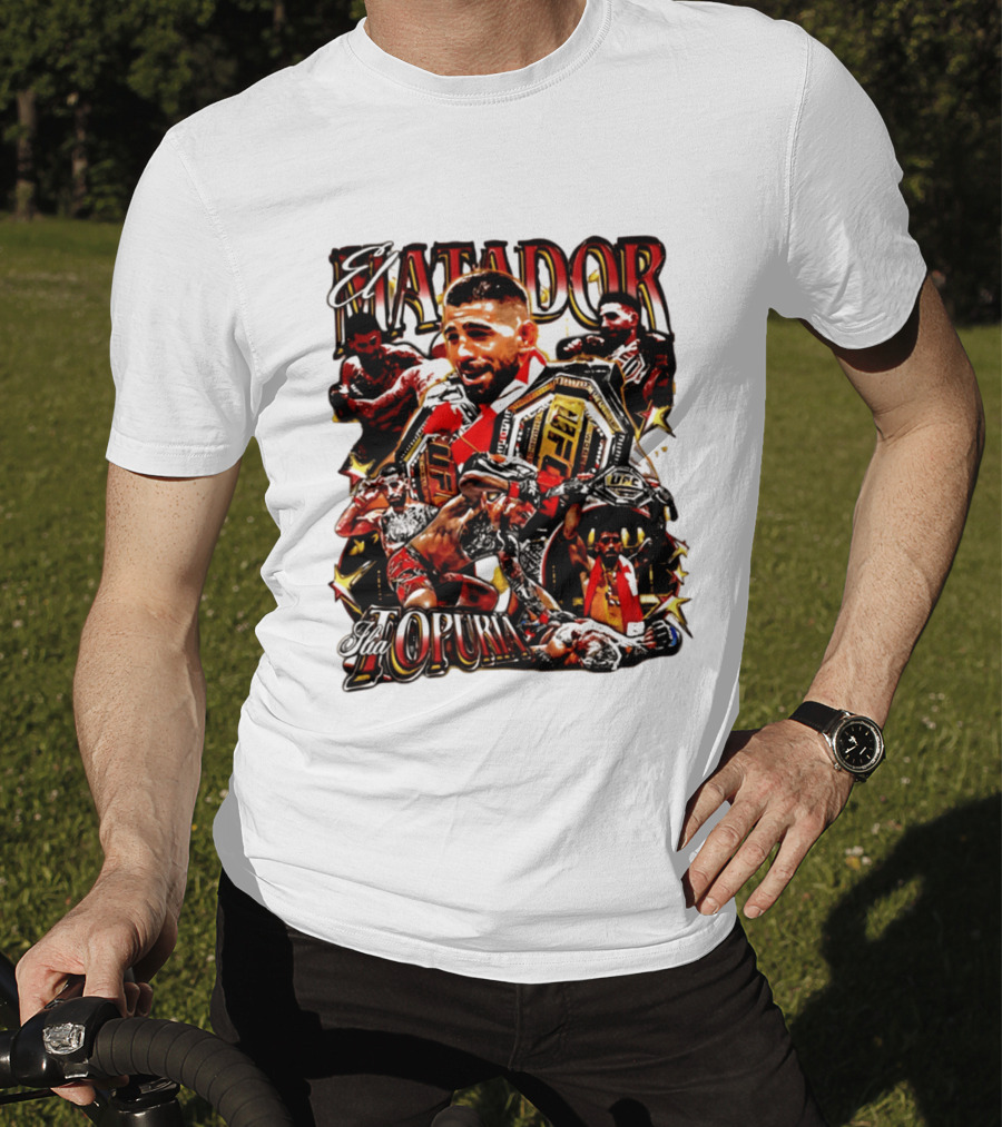 El Matador Ilia Topuria UFC Champion Fighter T-Shirt