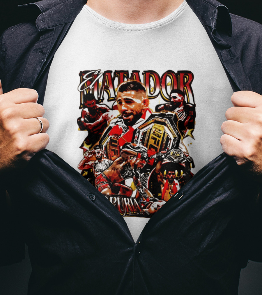 El Matador Ilia Topuria UFC Champion Fighter T-Shirt