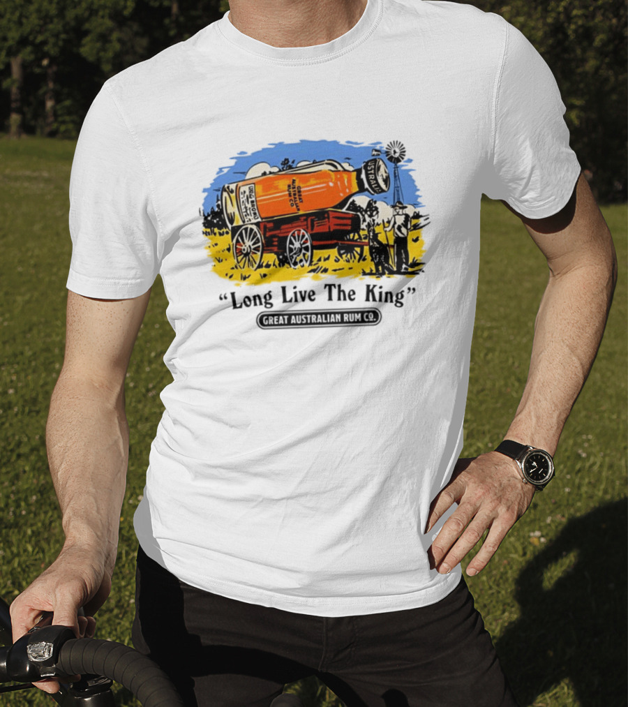 Long Live The King Sriracha Hot Sauce Australia Country T-Shirt