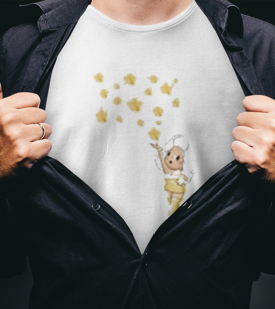 Mainfactor Xoxo Your All Star Cheerful Character With Yellow Confetti T-Shirt