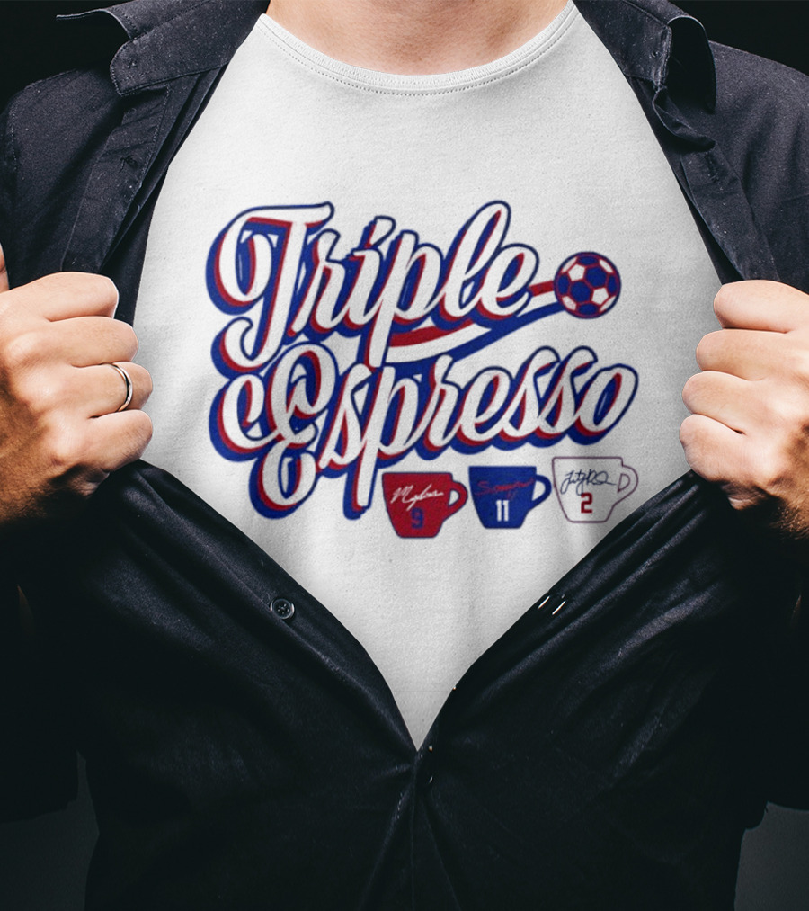 Triple Espresso Midge Purce Sonya Berman Fitzpatrick Women's Soccer T-Shirt