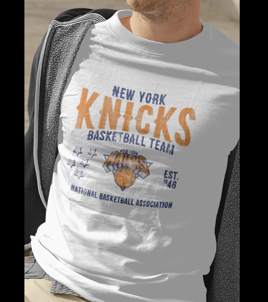 New York Knicks Basketball Team National Basketball Association Est 1946 T-Shirt