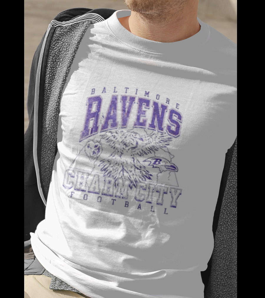 Baltimore Ravens Charm City Football Ravens T-Shirt
