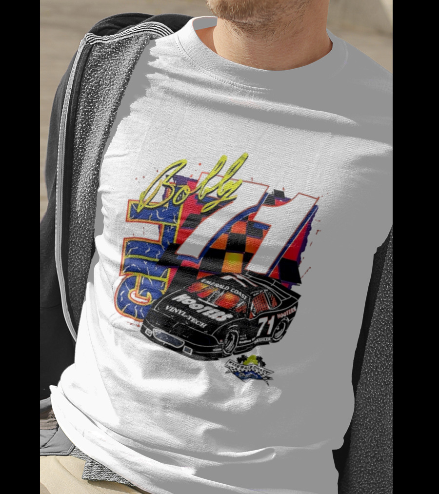 Bobby Allison 71 Hooters NASCAR Sarasota Florida 1959 Racing Car T-Shirt