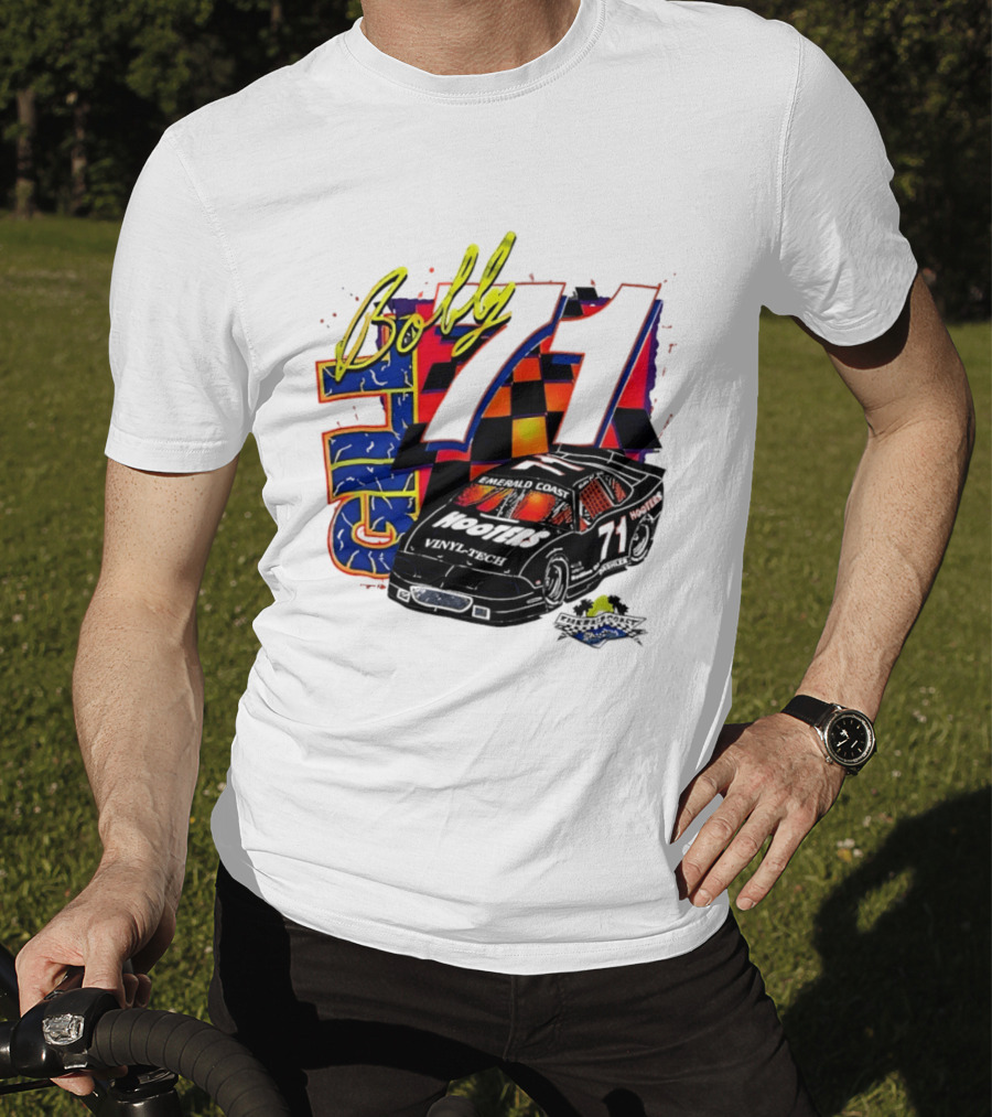 Bobby Allison 71 Hooters NASCAR Sarasota Florida 1959 Racing Car T-Shirt