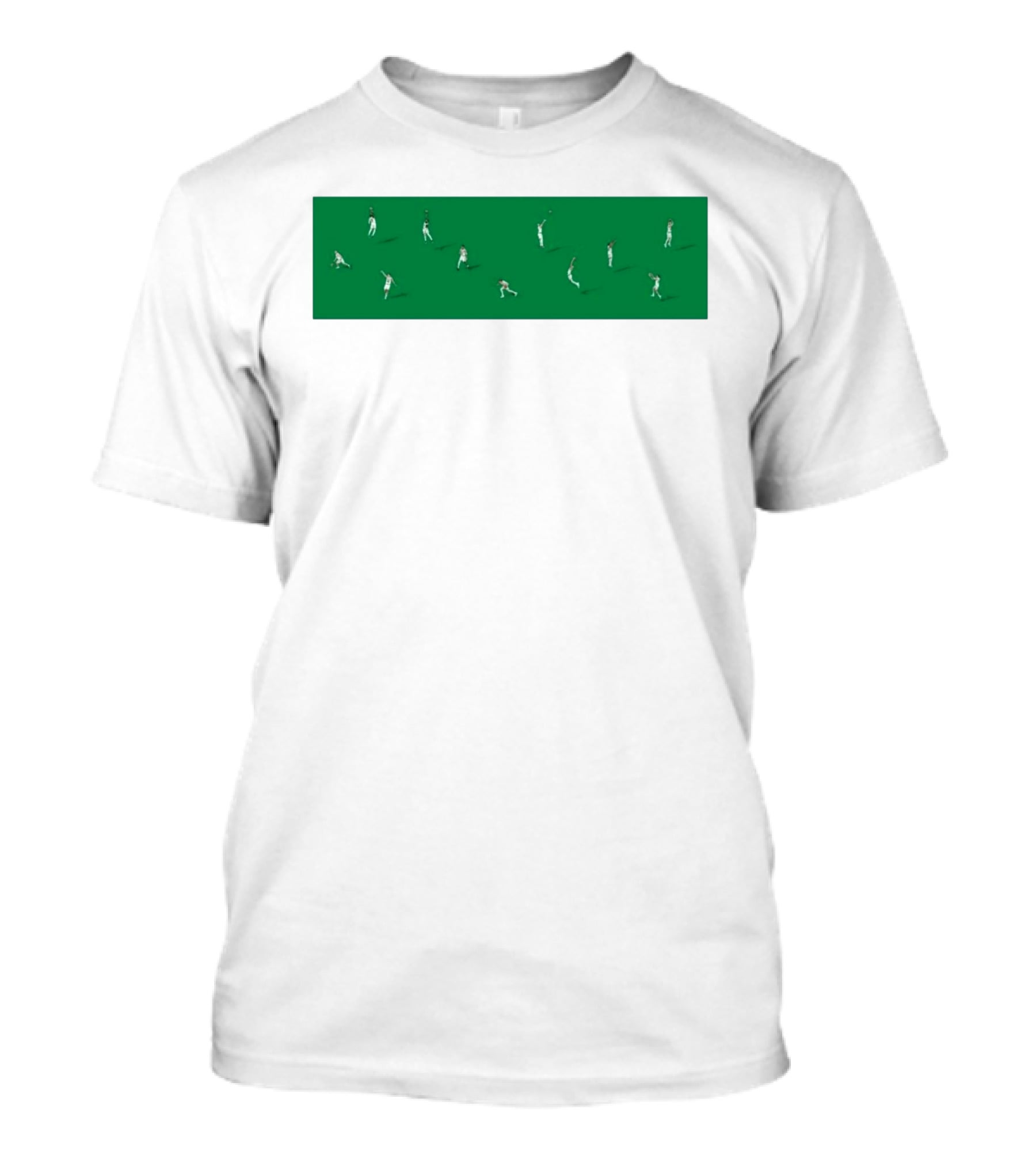 Boston Celtics Minimalist Green Team Players Iconic Moves T-Shirt