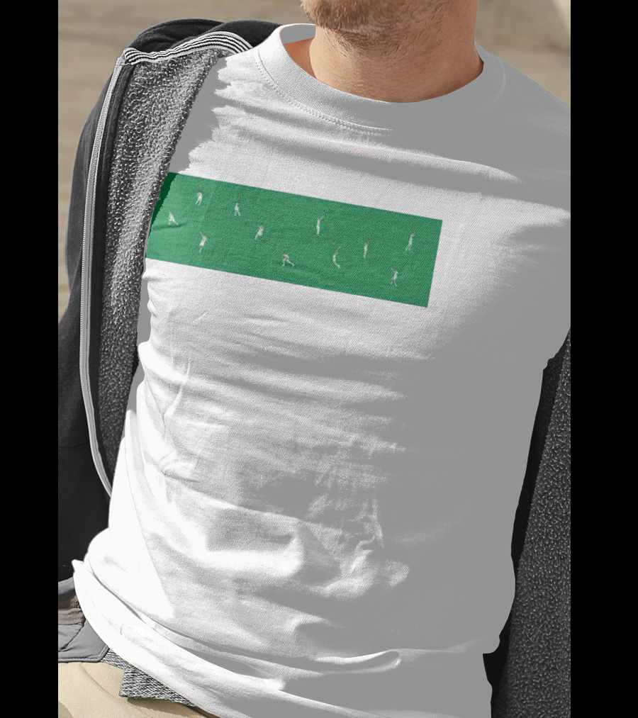 Boston Celtics Minimalist Green Team Players Iconic Moves T-Shirt