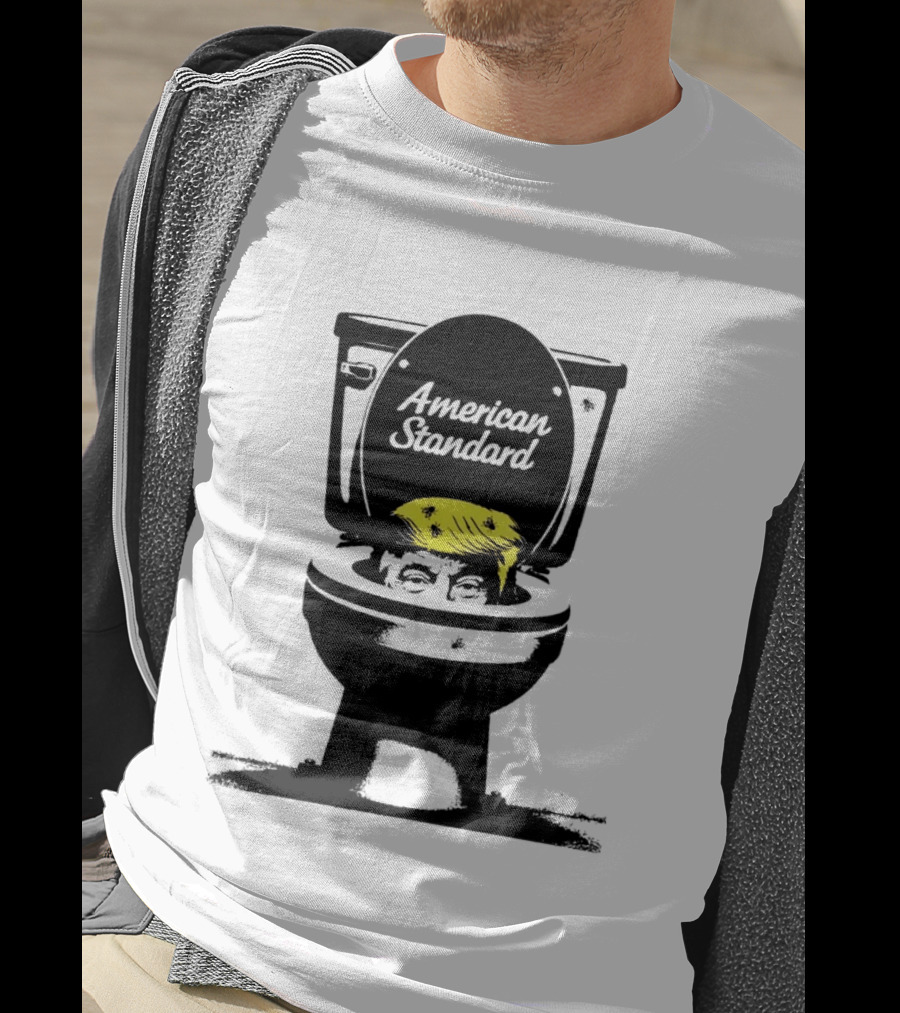 American Standard Donald Trump Toilet Humor T-Shirt
