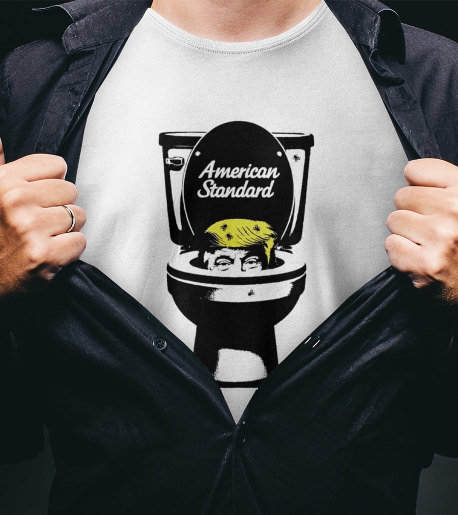 American Standard Donald Trump Toilet Humor T-Shirt