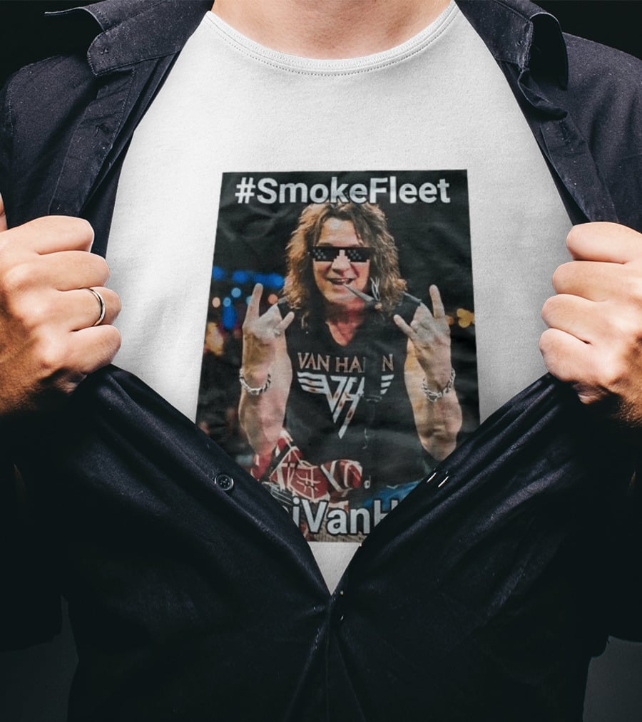 #SmokeFleet Van Halen MiniVanHalen Retro Rock T-Shirt