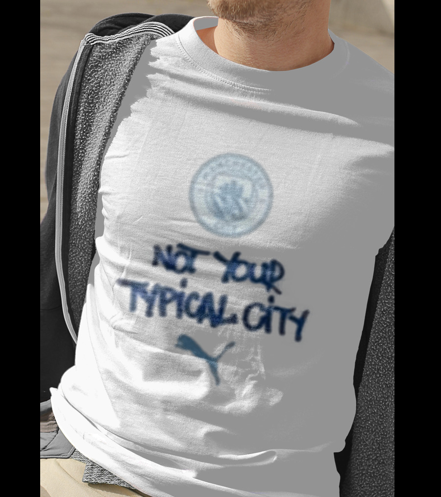 Manchester City Not Your Typical City Puma Collaboration T-Shirt