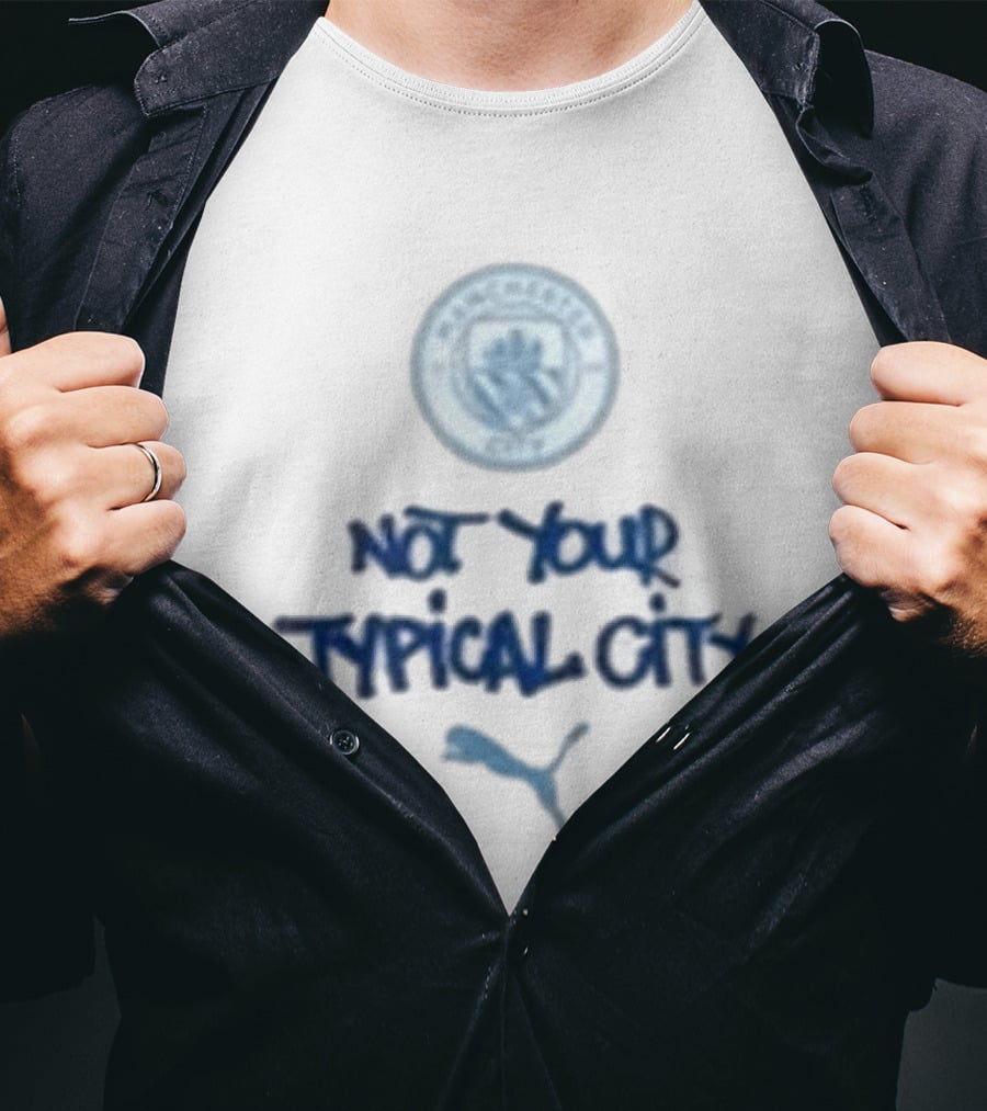 Manchester City Not Your Typical City Puma Collaboration T-Shirt