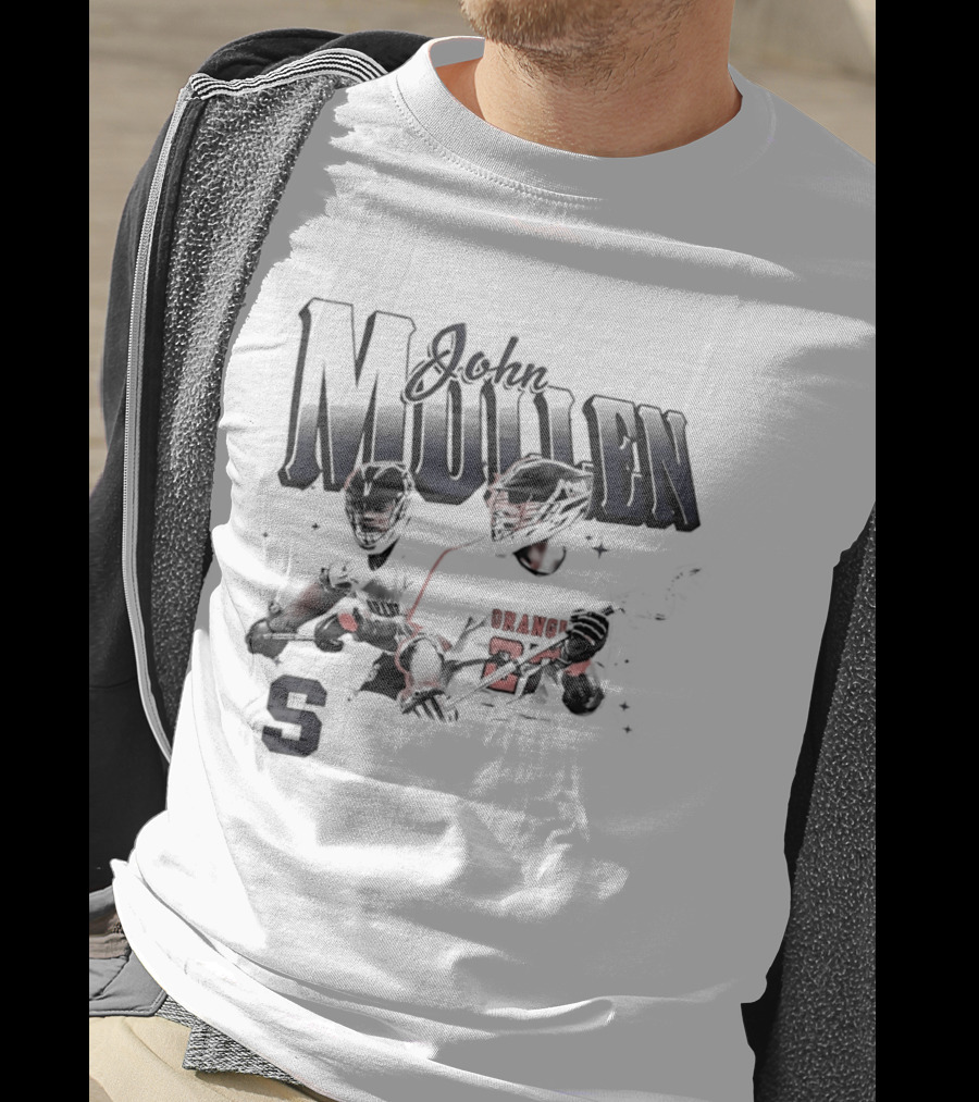 John Mullen Syracuse Orange Lacrosse Number 22 T-Shirt