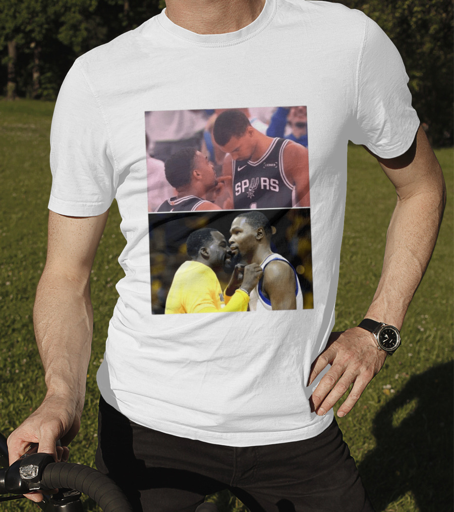 Wemby Keldon Johnson Spurs Draymond Meme Recreation T-Shirt