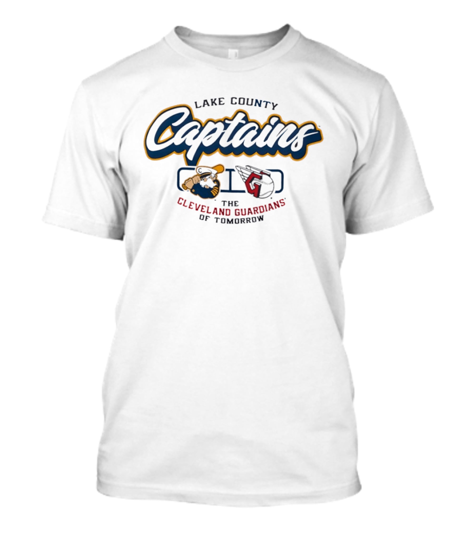 Lake County Captains Cleveland Guardians Of Tomorrow Baseball Team Collaboration T-Shirt
