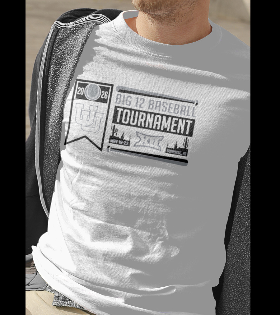 Utah Utes Big 12 Baseball Tournament 2026 May 19 23 Surprise AZ T-Shirt