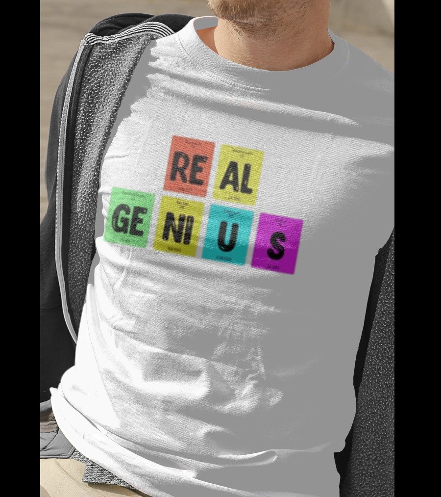 Periodic Table Elements Rhenium Aluminum Germanium Nickel Uranium Sulfur T-Shirt