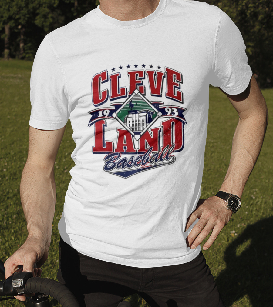 Cleve Land 1993 Baseball Vintage Collectible T-Shirt