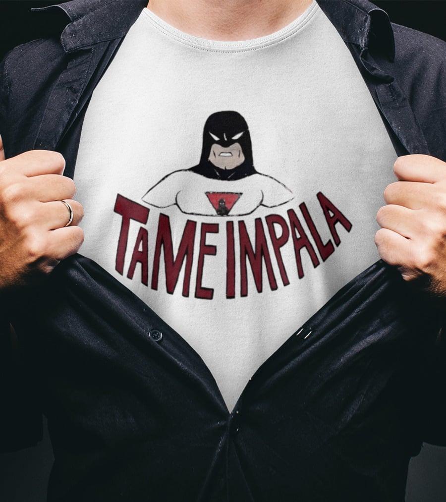 Tame Impala Space Ghost Crossover Adult Swim Coast To Coast T-Shirt
