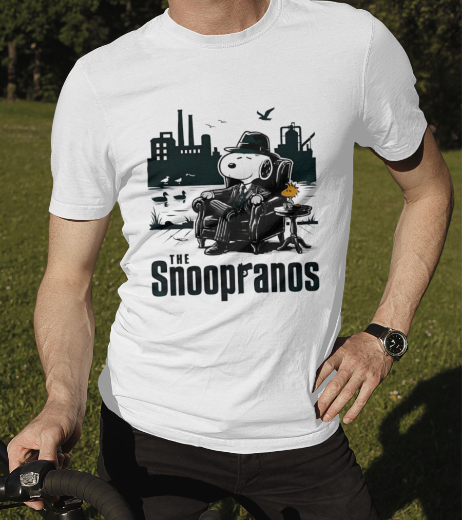 The Snoopranos Snoopy Woodstock Peanuts Mafia T-Shirt