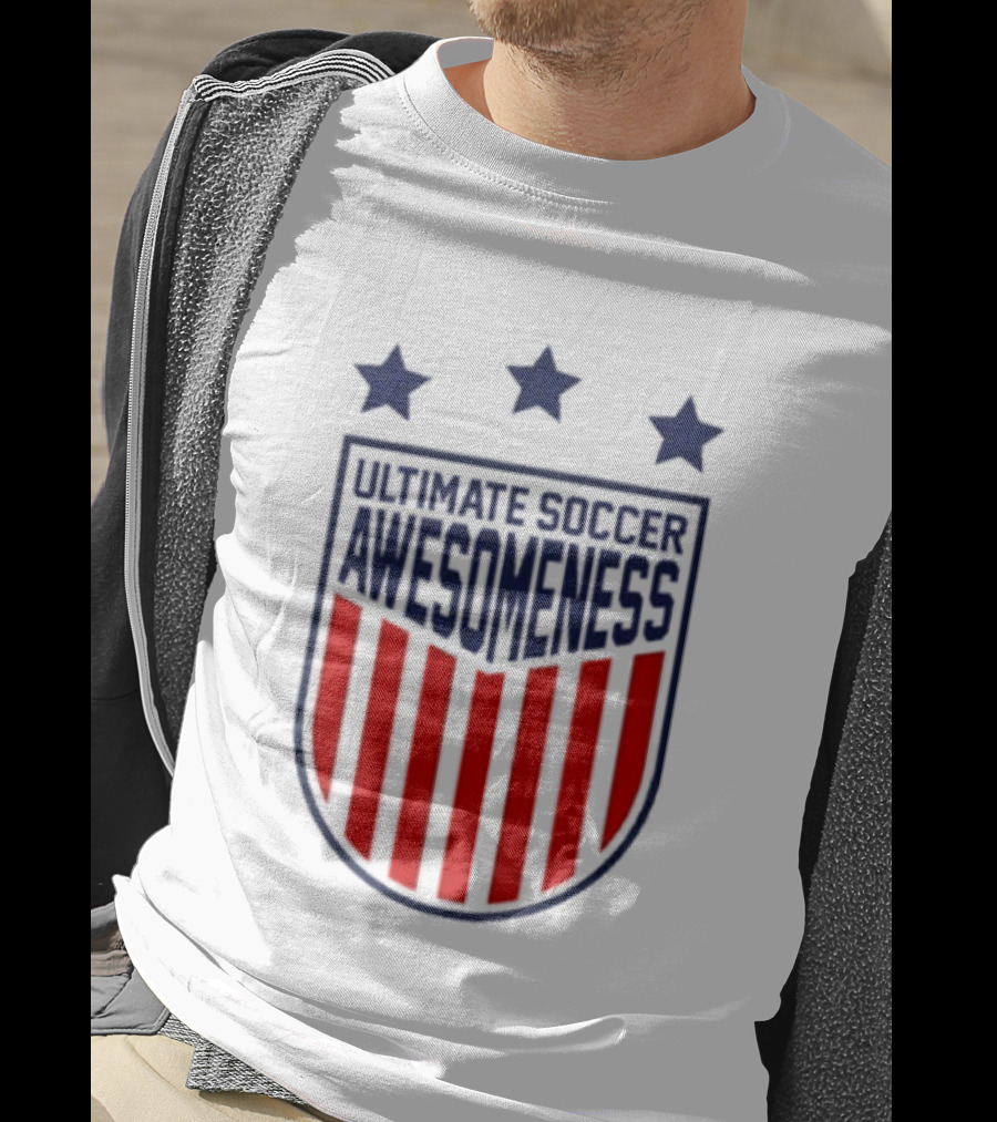 Ultimate Soccer Awesomeness Stars Stripes T-Shirt