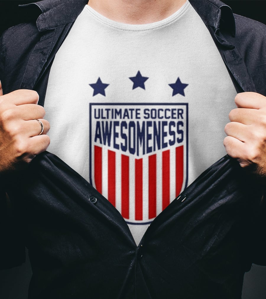 Ultimate Soccer Awesomeness Stars Stripes T-Shirt