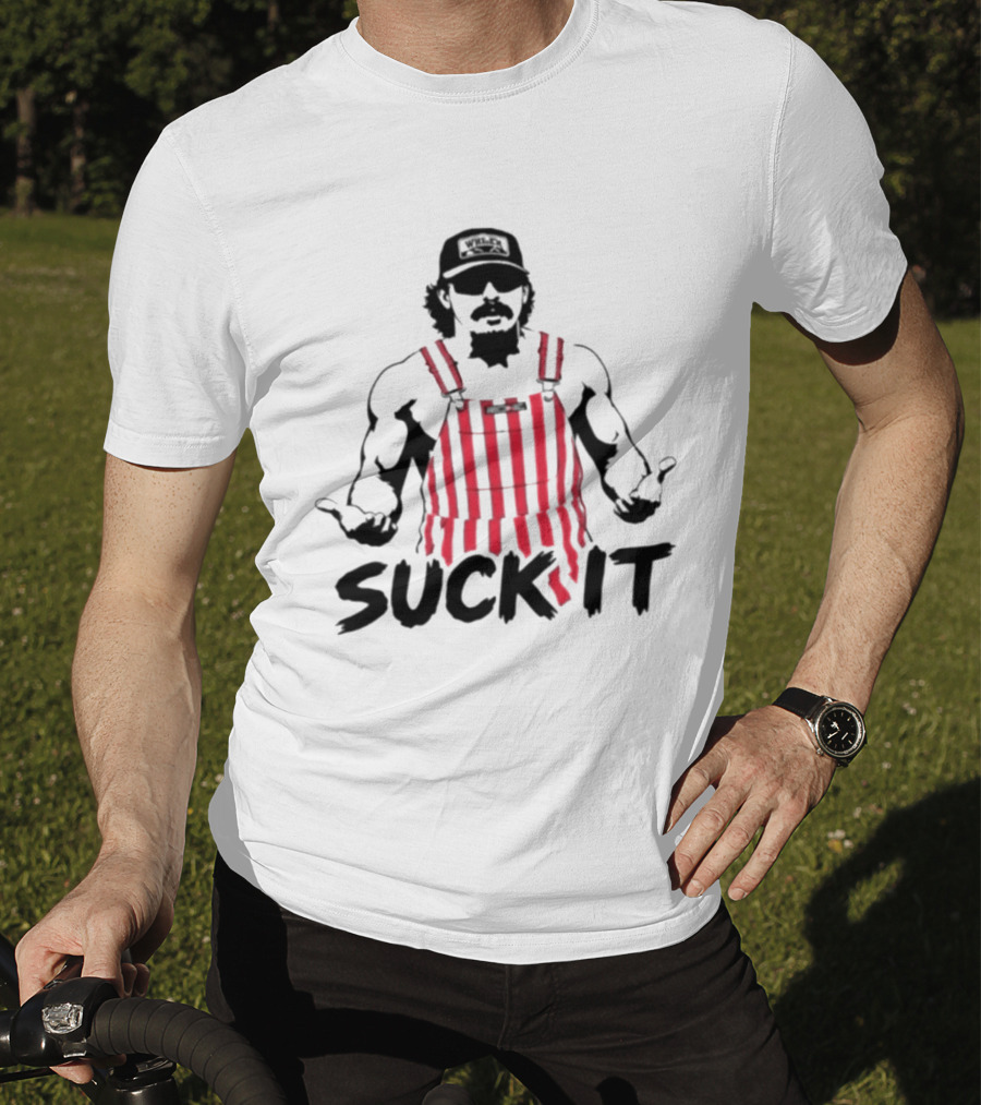 Wheeler Walker Jr Suck It Outlaw Country Music Dirty Comedian T-Shirt