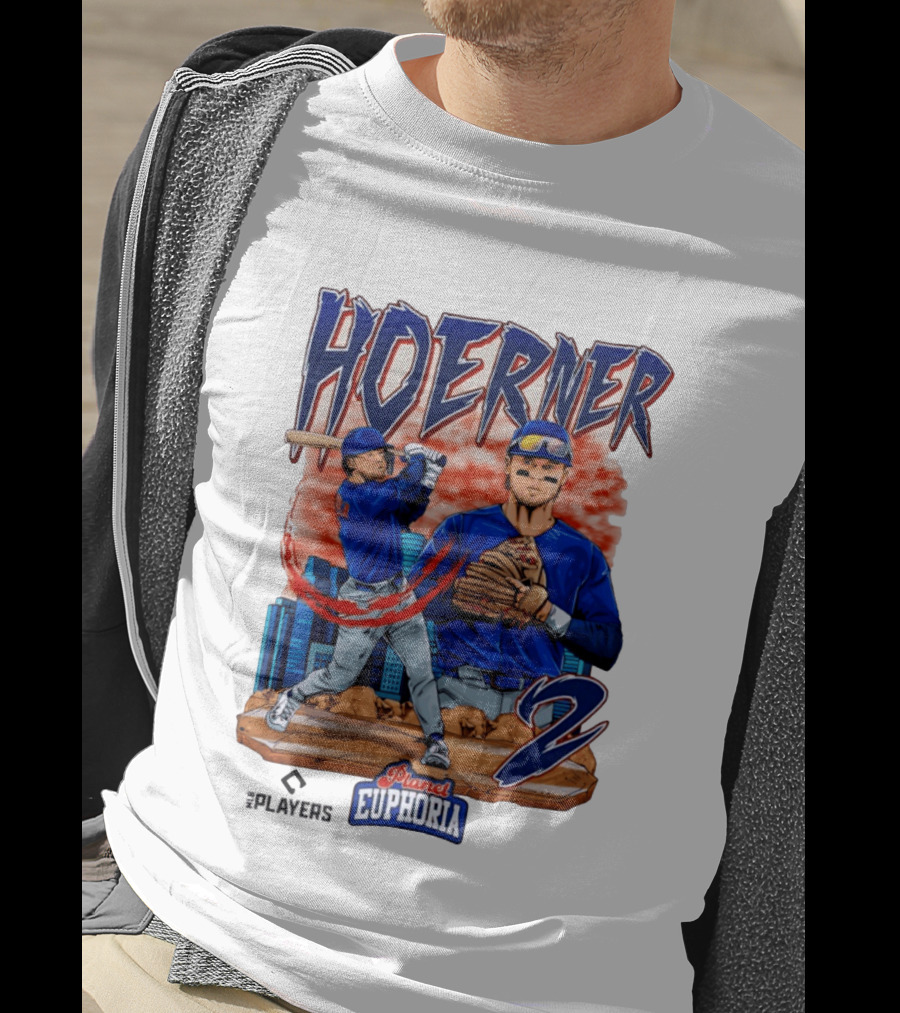 Nico Hoerner Chicago Cubs Euphoria The Players 2 Major League Baseball T-Shirt