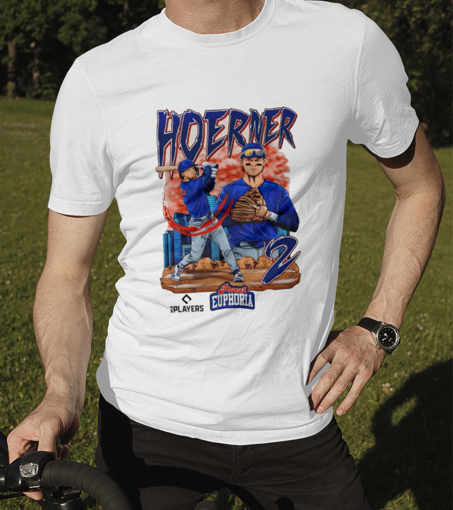 Nico Hoerner Chicago Cubs Euphoria The Players 2 Major League Baseball T-Shirt