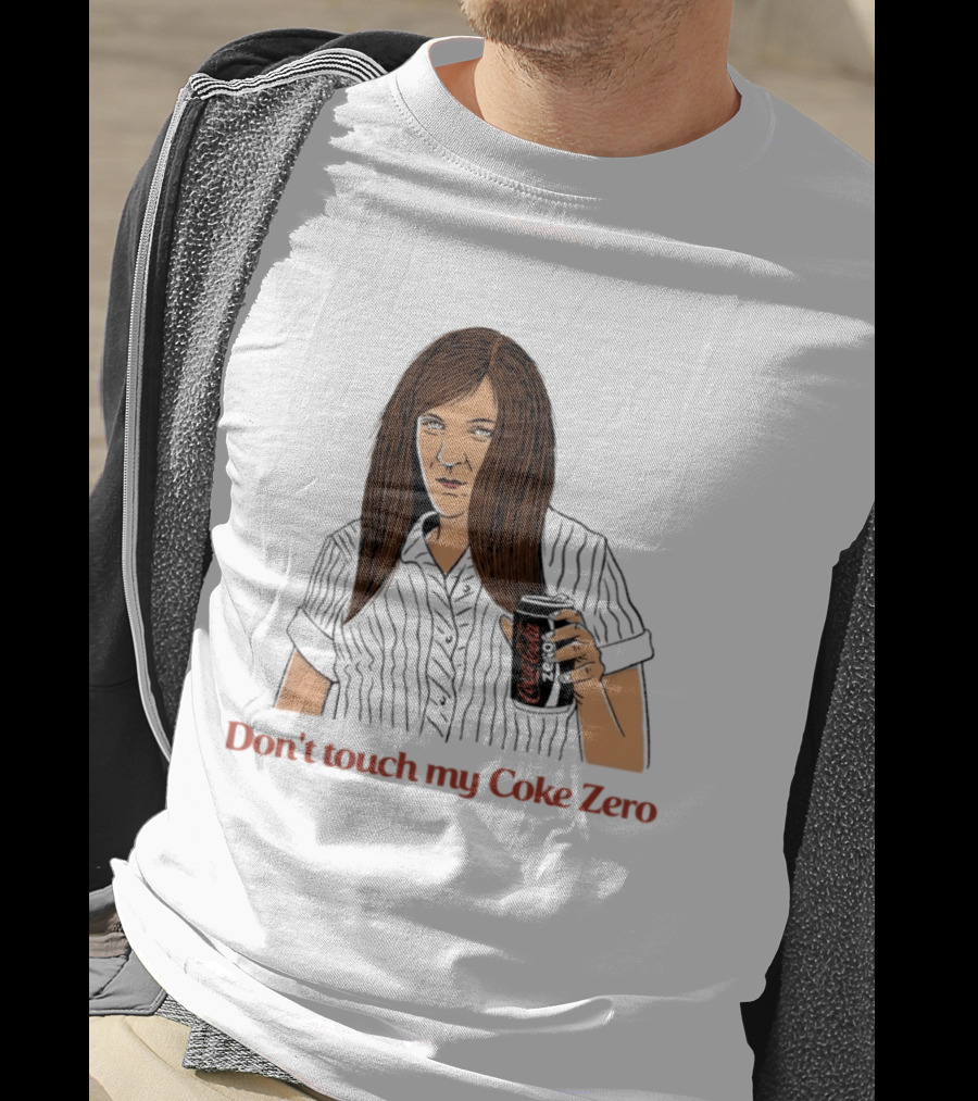 Pam Beesly The Office US Don't Touch My Coke Zero T-Shirt