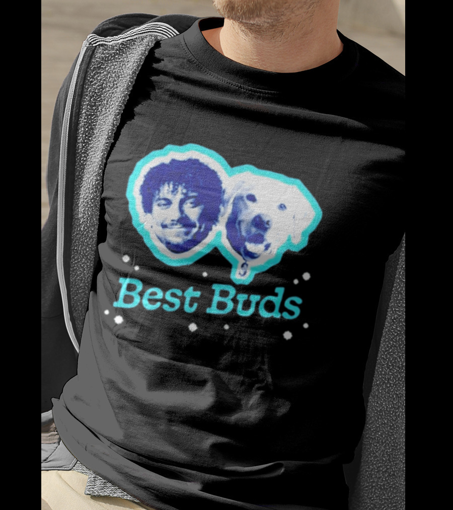 Best Buds Human And Dog Friendship T-Shirt