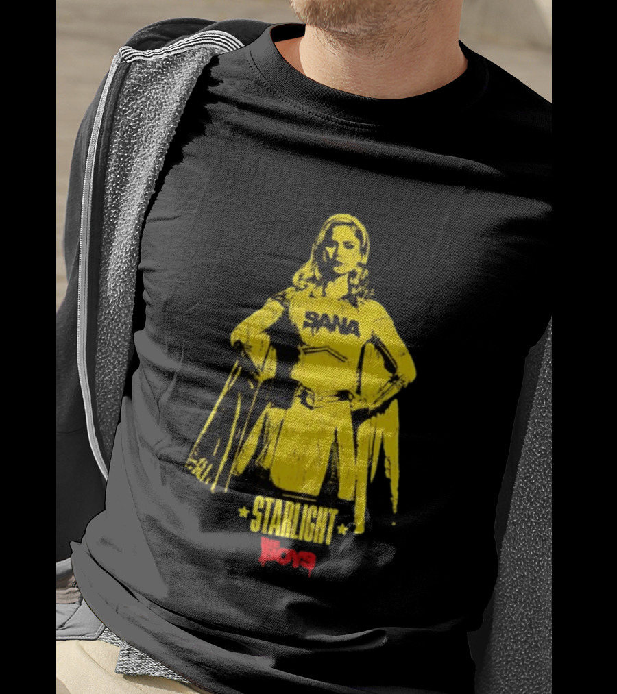 Sana Starlight The Boys Graffiti T-Shirt