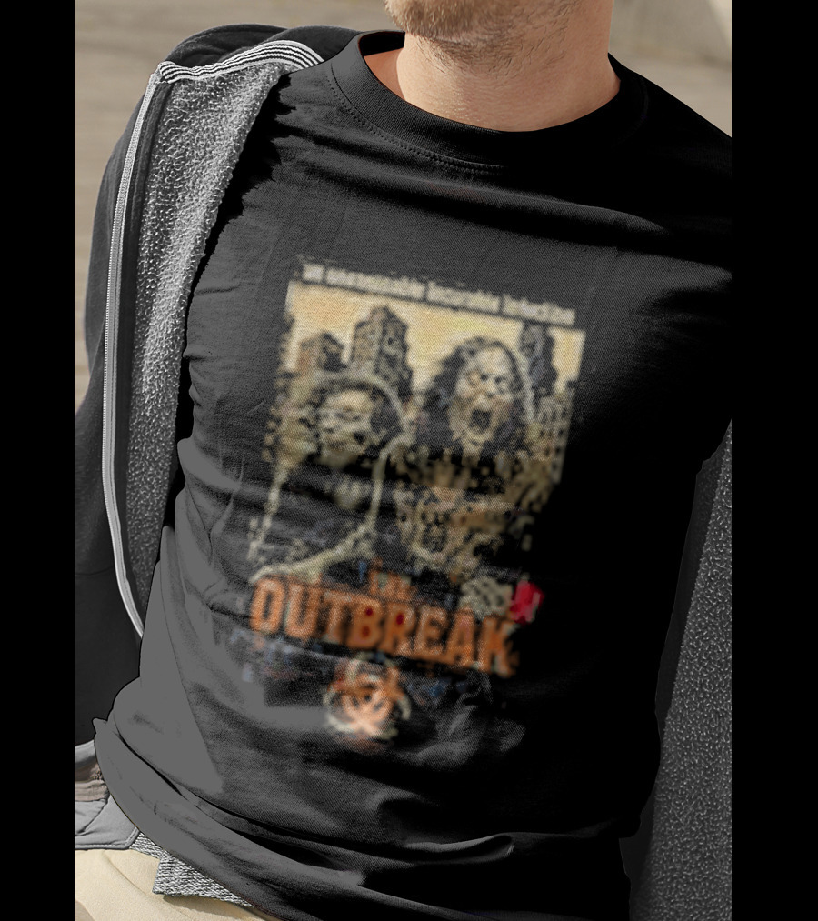 The Outbreak JCW Unstoppable Incurable Infection Retro Zombie T-Shirt