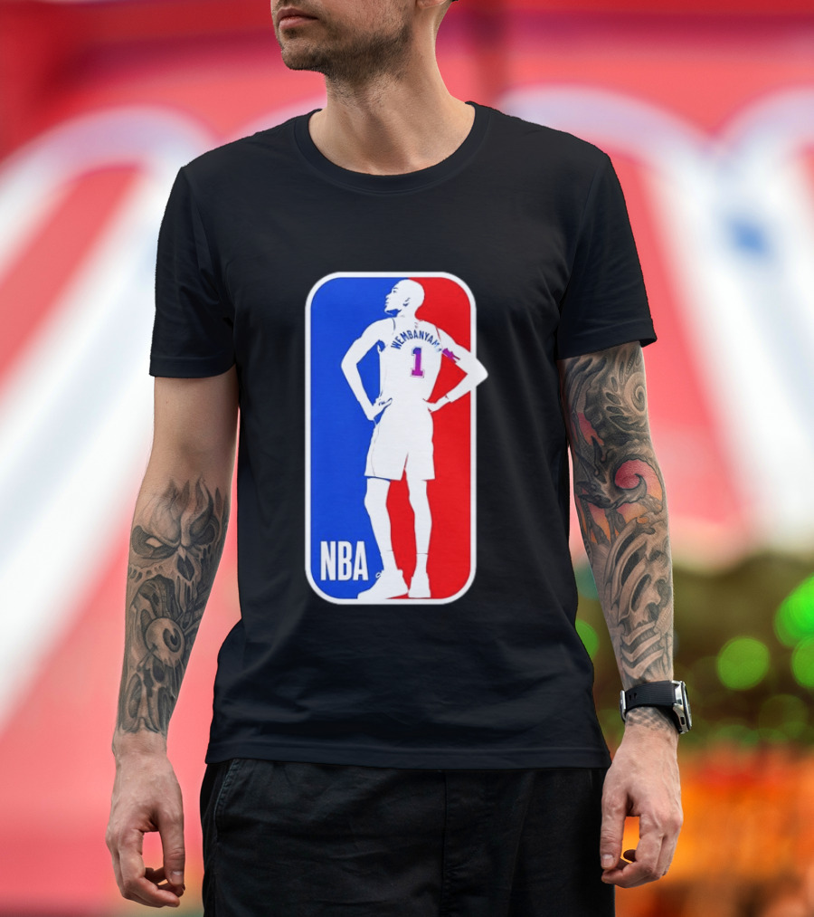NBA Victor Wembanyama Number 1 Player T-Shirt