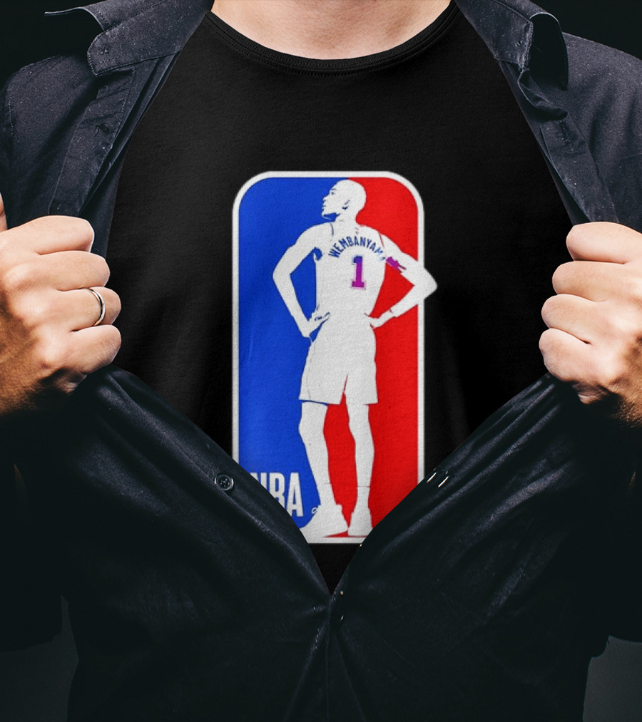 NBA Victor Wembanyama Number 1 Player T-Shirt