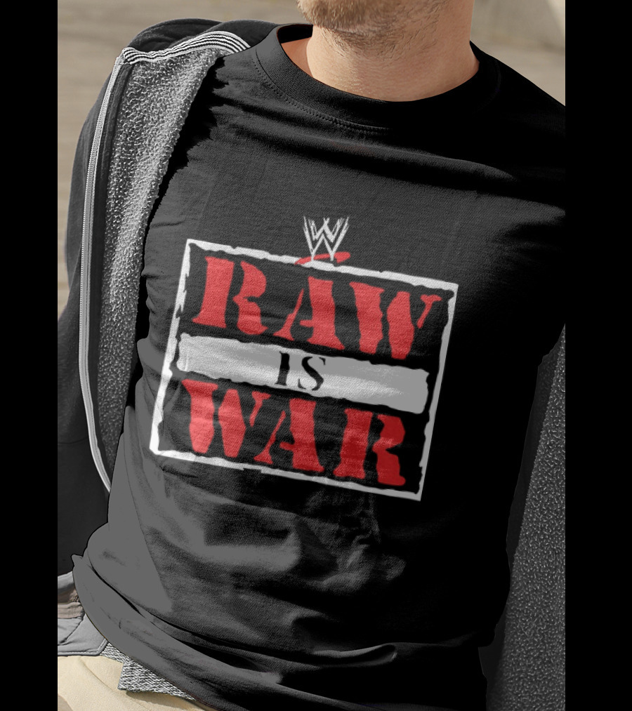 WWE Raw Is War Iconic Wrestling Brand T-Shirt