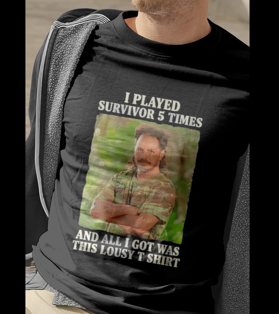 I Played Survivor 5 Times Ozzy Lusth All I Got Was This Lousy T-Shirt