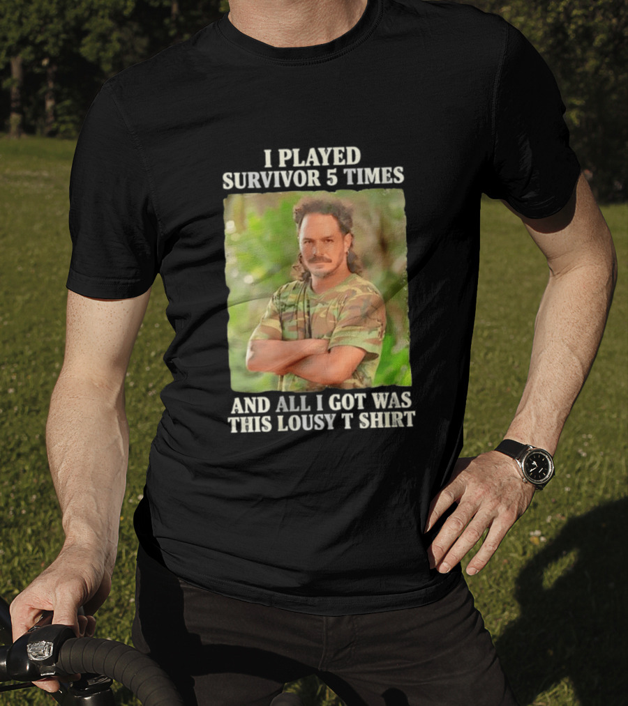 I Played Survivor 5 Times Ozzy Lusth All I Got Was This Lousy T-Shirt
