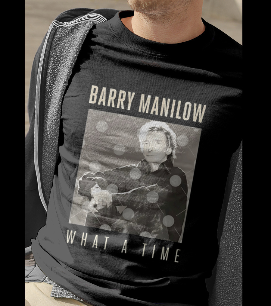 Barry Manilow What A Time Classic Image T-Shirt