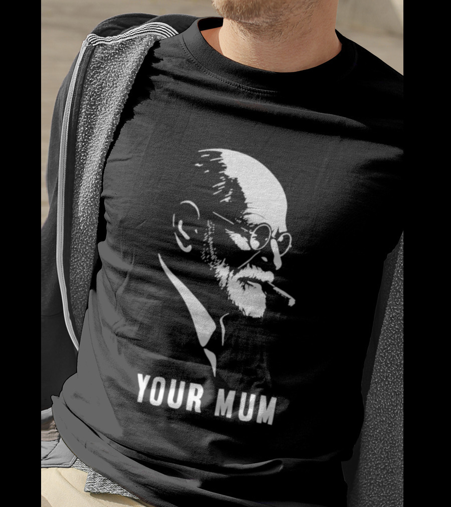 Sigmund Freud Your Mum Smoking T-Shirt