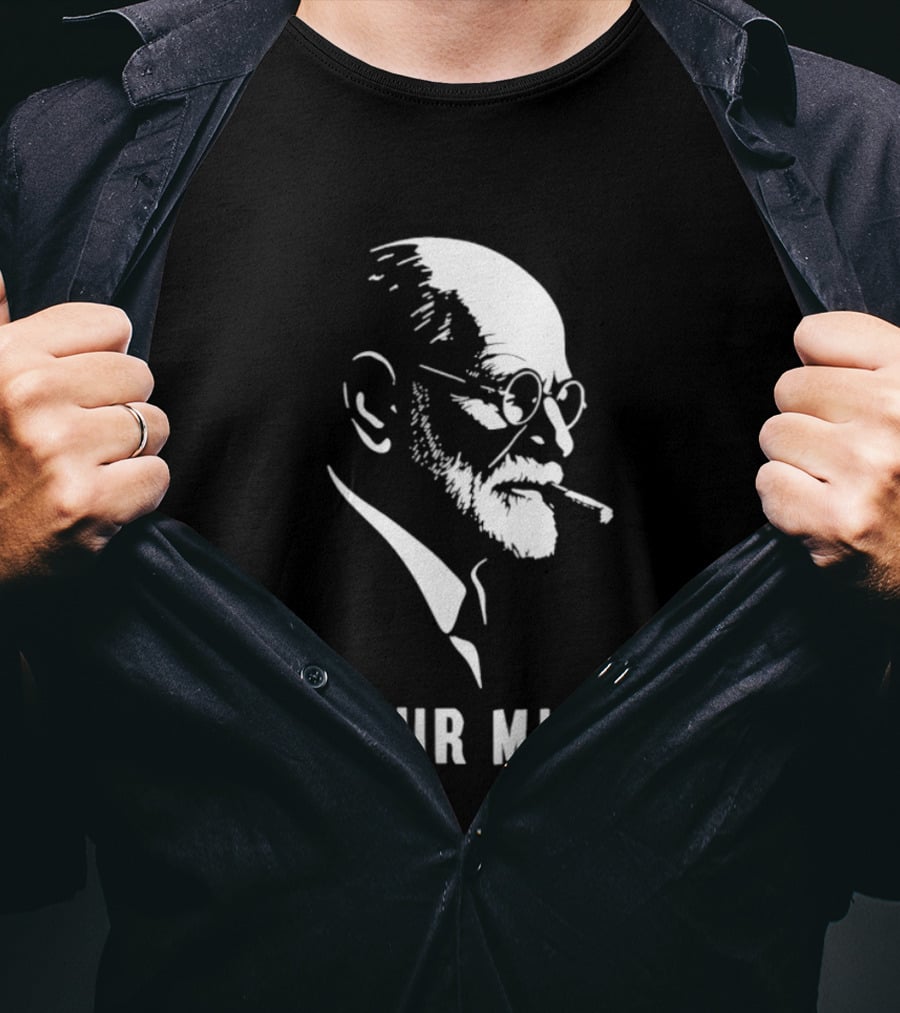 Sigmund Freud Your Mum Smoking T-Shirt