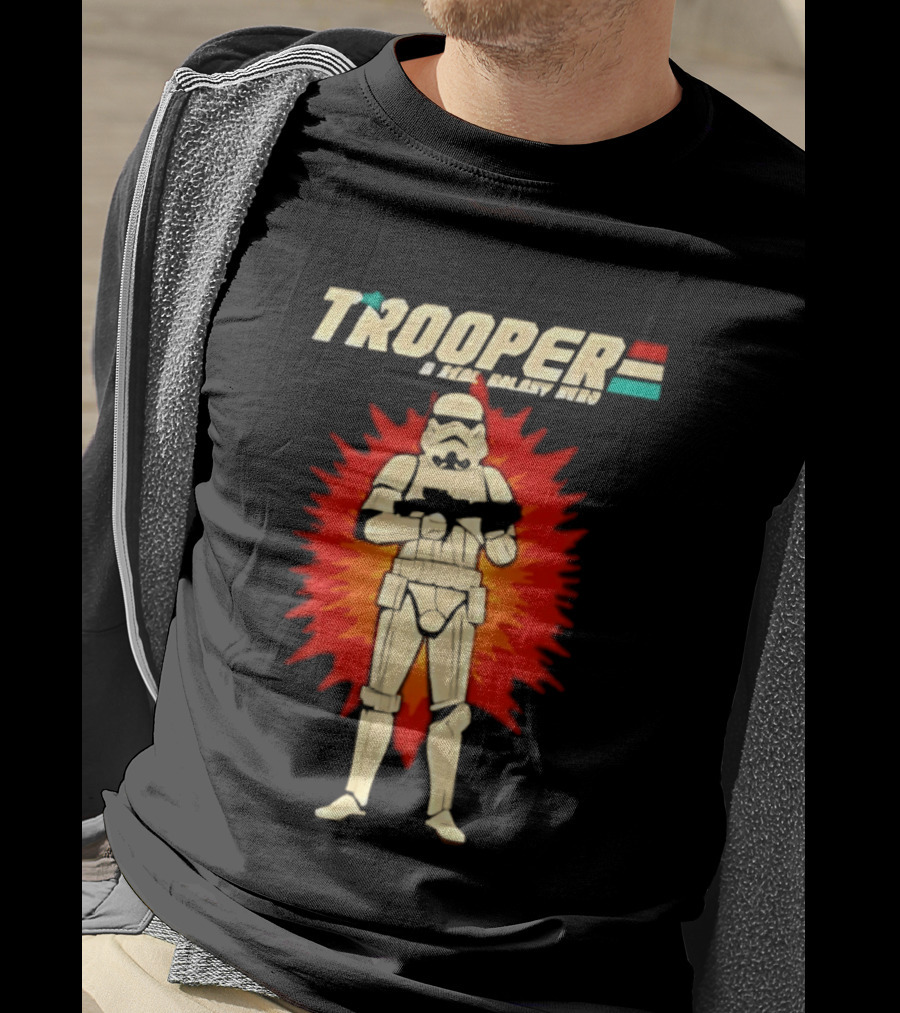 Stormtrooper X GI Joe Galaxy Hero Trooper Star Wars T-Shirt