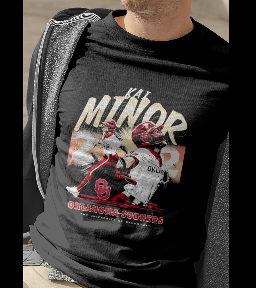 Kai Minor 2022 Oklahoma Sooners NCAA Softball The University Of Oklahoma T-Shirt