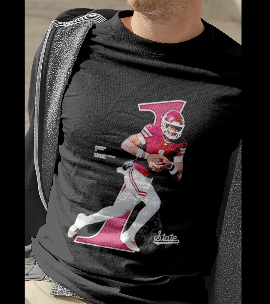 KaMario Taylor Number One Mississippi State Bulldogs Football T-Shirt