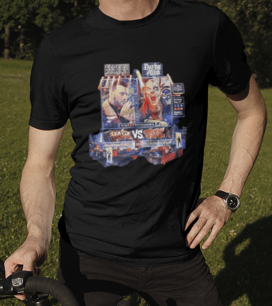 MJF Vs Darby Allin AEW World Championship Double Or Nothing 2026 May 24 Queens New York T-Shirt